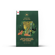 White Chocolate with passion fruit and almond Montañeros Reservado