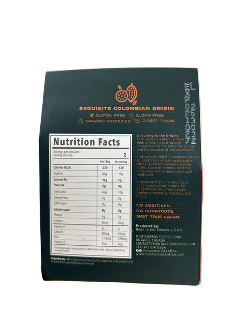 Coffee Beans Covered with True Colombian Cacao