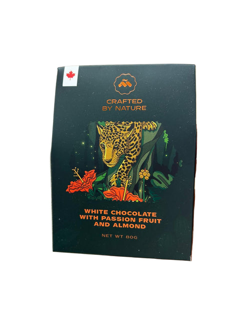 White Chocolate with Passion Fruit and Almond