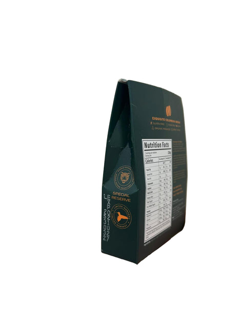 Coffee Beans Covered with True Colombian Cacao