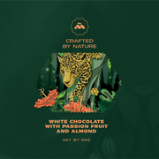 White Chocolate with passion fruit and almond Montañeros Reservado